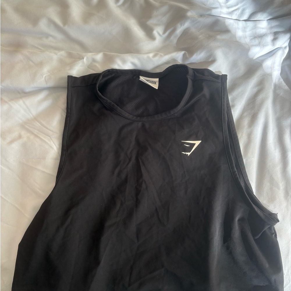 Gymshark Black Muscle Tee for Women